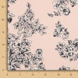 Crepe Fina Floral Maquilhagem - Ribes y Casals