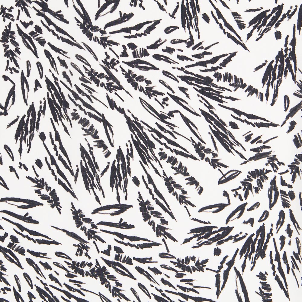 Crepe Fino Traços Branco - Ribes y Casals