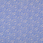 Crepe Floral Fondo Azul - Ribes y Casals