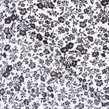 Crepe Floral Fondo Blanco - Ribes y Casals