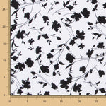 Crepe Floral Maxi Blanca - Ribes y Casals