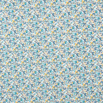 Crepe Floral Tropical Azul - Ribes y Casals