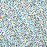 Crepe Floral Tropical Azul - Ribes y Casals