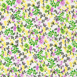 Crepe Floral Tropical Verde - Ribes y Casals