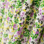 Crepe Floral Tropical Verde - Ribes y Casals