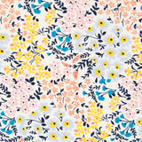 Crepe Flores Bosque Blanco - Ribes y Casals