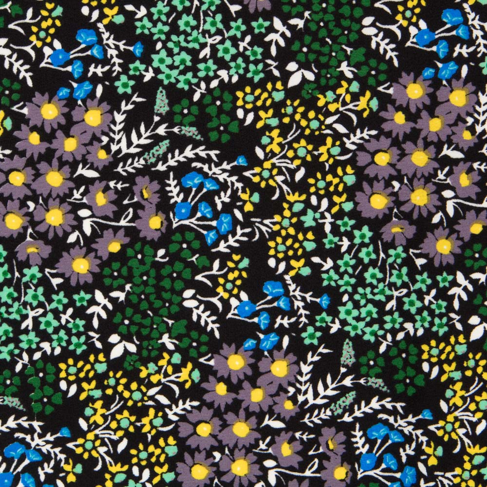 Crepe Flores Bosque Negro - Ribes y Casals