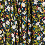 Crepe Flores Silvestres Azul Marino - Ribes y Casals