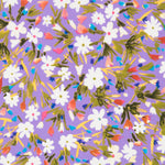 Crepe Flores Silvestres Lavanda - Ribes y Casals