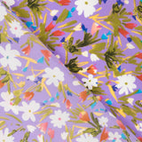 Crepe Flores Silvestres Lavanda - Ribes y Casals