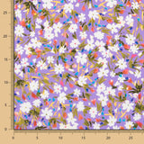 Crepe Flores Silvestres Lavanda - Ribes y Casals