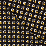 Crepe Geométrica Escudos Amarilla - Ribes y Casals