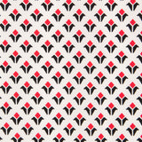 Crepe Geométrica Escudos Roja - Ribes y Casals