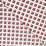 Crepe Geométrica Escudos Roja - Ribes y Casals