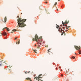 Crepe Grosso Flores Cru - Ribes y Casals