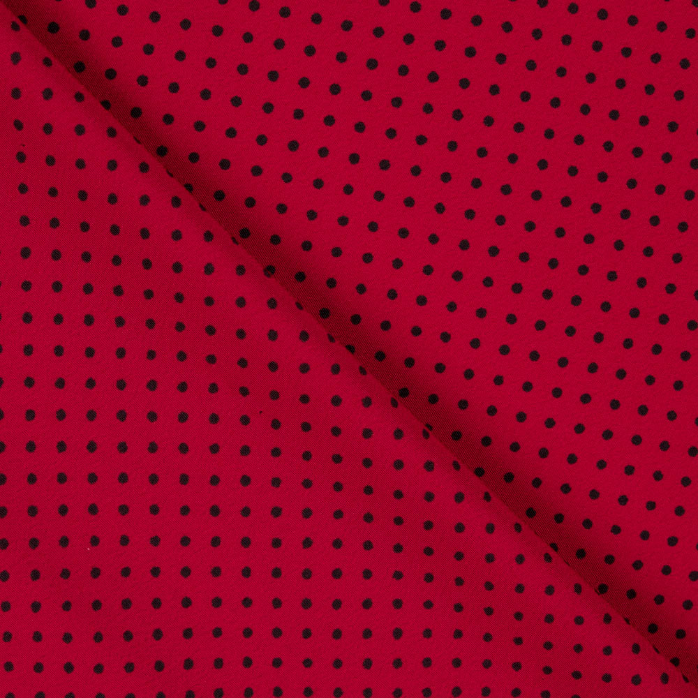 Crepe Mini Lunares Grana - Ribes y Casals