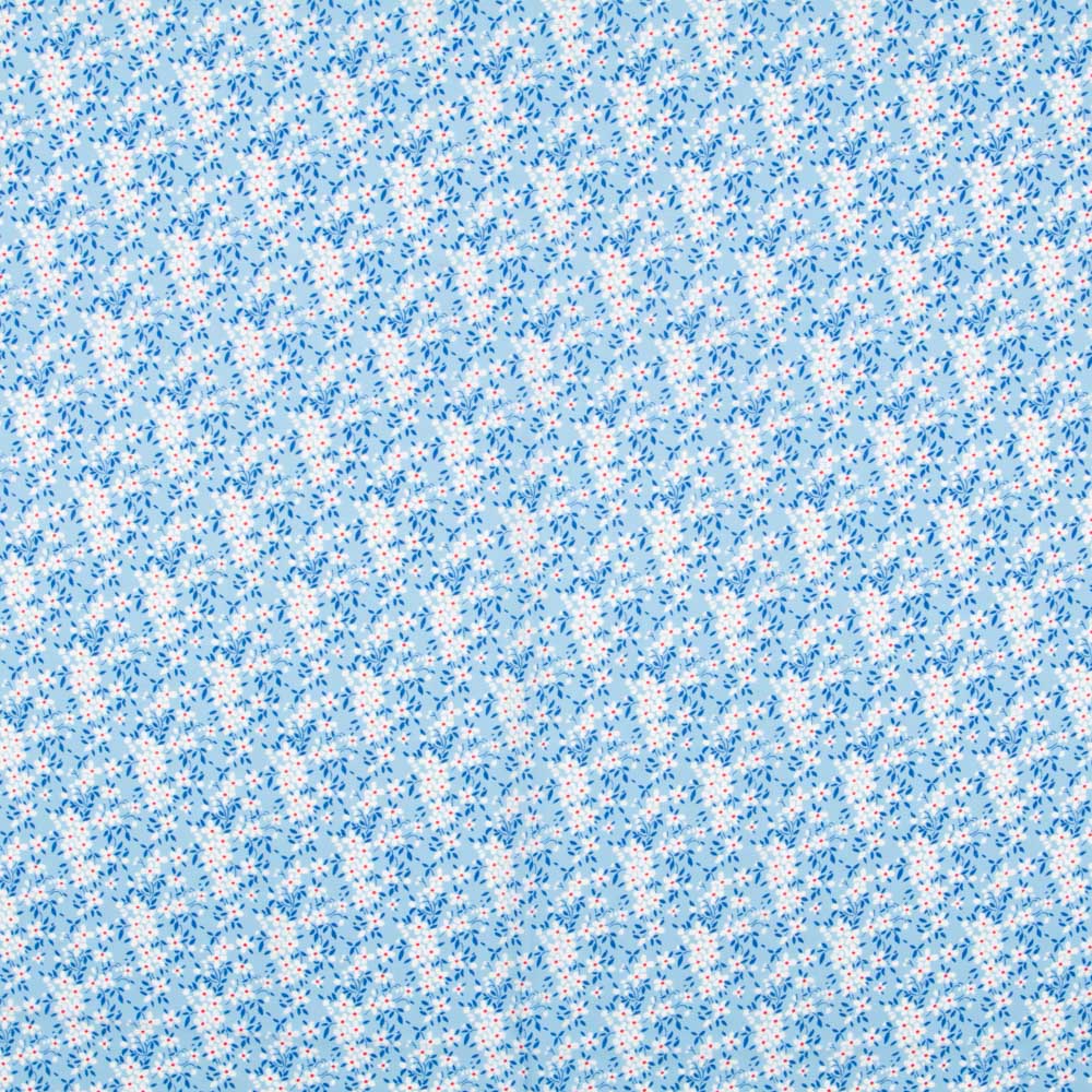 Crepe Margaritas Azul Cielo - Ribes y Casals