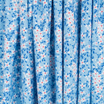 Retal Crepe Margaritas Azul Cielo 40x145 cm - Ribes y Casals