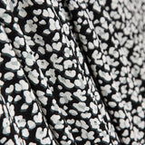 Crepe Marroquino Leopardo Cinza - Ribes y Casals