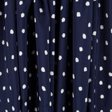 Crepe Moteada Azul Noche - Ribes y Casals