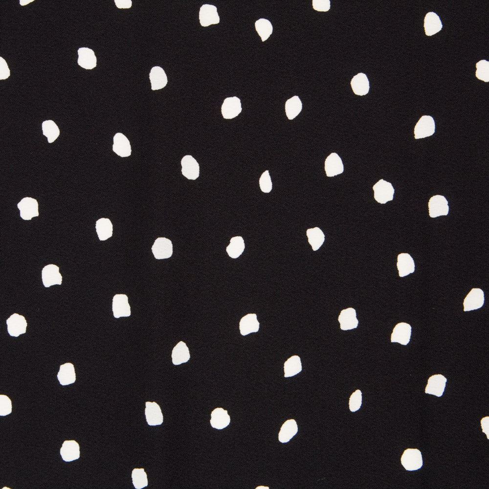 Crepe Moteada Negra - Ribes y Casals