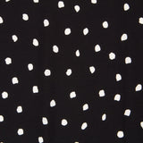 Crepe Moteada Negra - Ribes y Casals