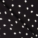 Crepe Moteada Negra - Ribes y Casals