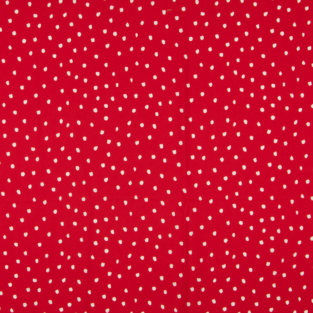 Retal Crepe Moteada Roja 90x145 cm - Ribes y Casals
