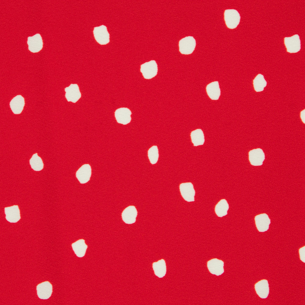 Retal Crepe Moteada Roja 90x145 cm - Ribes y Casals