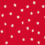 Retal Crepe Moteada Roja 90x145 cm - Ribes y Casals