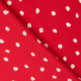 Retal Crepe Moteada Roja 90x145 cm - Ribes y Casals