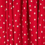 Retal Crepe Moteada Roja 90x145 cm - Ribes y Casals