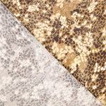 Crepe Salpicado Leopardo Mokka - Ribes y Casals