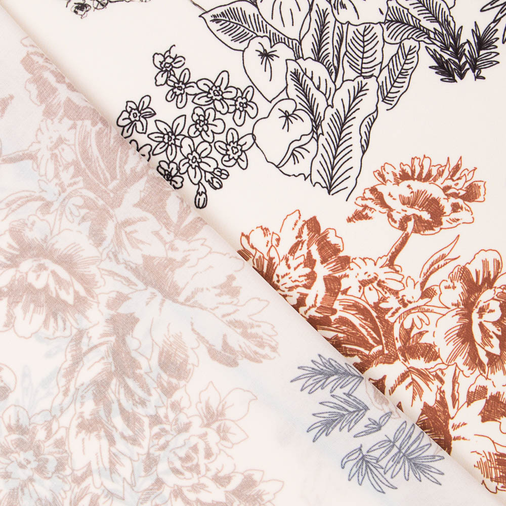 Crepe Natureza Carne Claro - Ribes y Casals