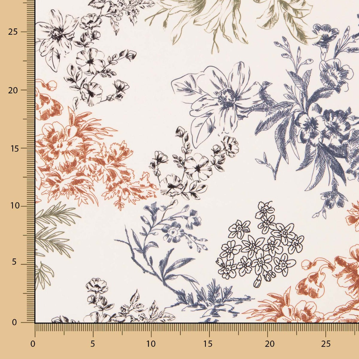 Crepe Natureza Carne Claro - Ribes y Casals