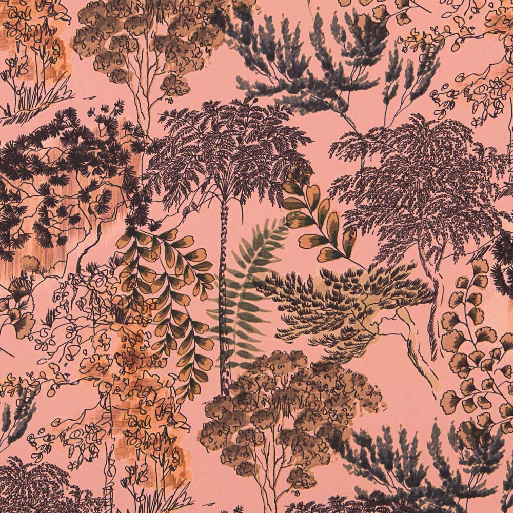 Crepe Natureza Rosa - Ribes y Casals