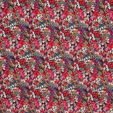 Crepe Poliéster Flor Confete Vermelho - Ribes y Casals