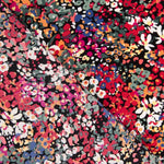 Crepe Poliéster Flor Confete Vermelho - Ribes y Casals