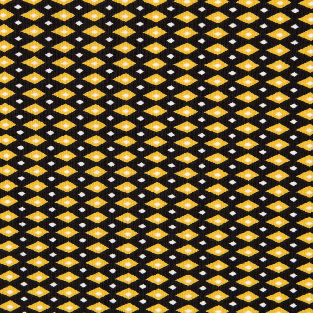 Crepe Rombo Étnico Mostaza - Ribes y Casals