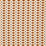 Crepe Rombo Étnico Ocre - Ribes y Casals