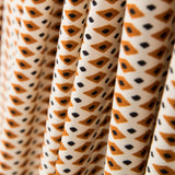 Crepe Rombo Étnico Ocre - Ribes y Casals