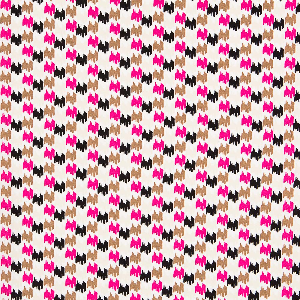 Crepe Viscose Salpicado Multicolorido - Ribes y Casals