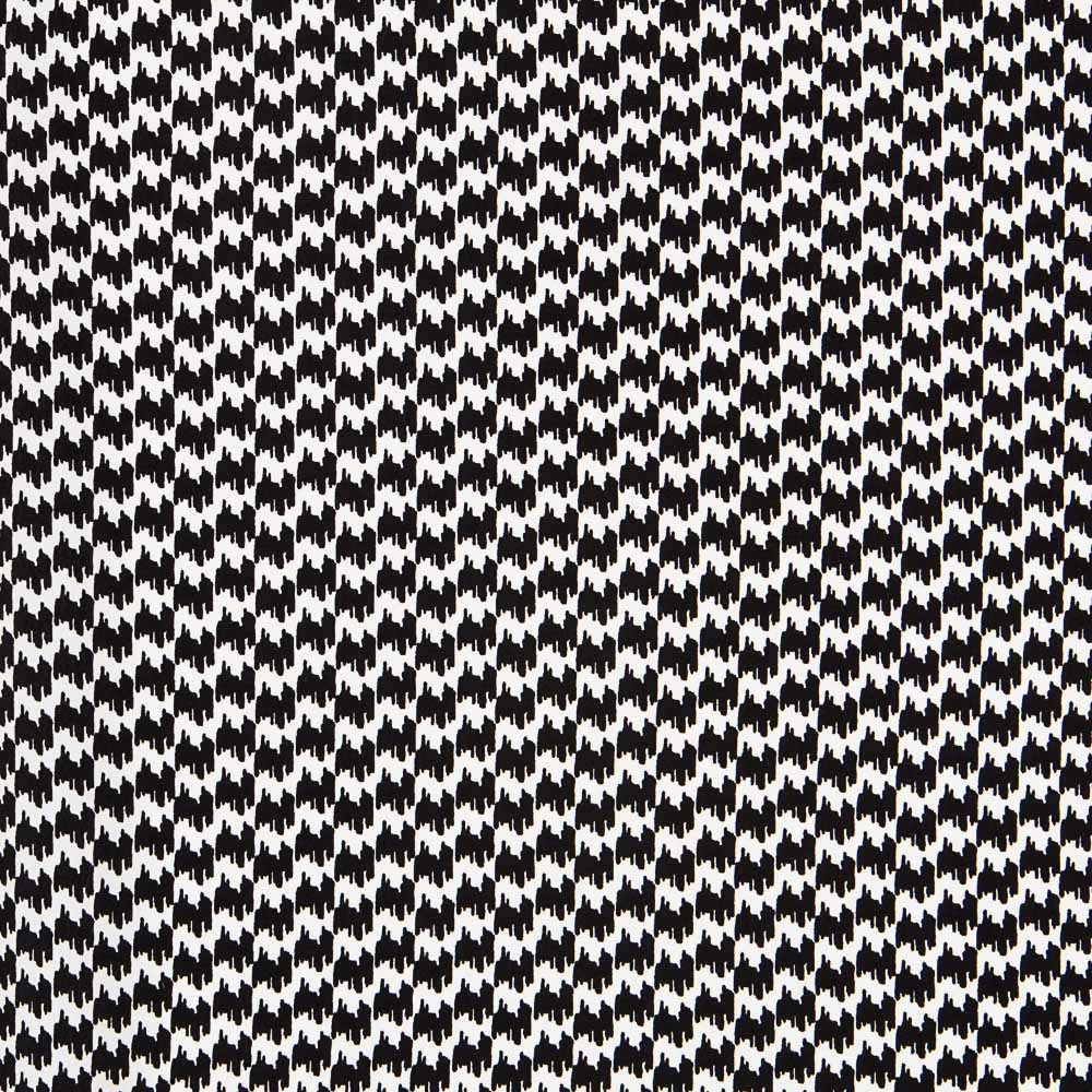 Crepe Viscose Salpicado Preta - Ribes y Casals