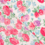 Crepe Viscose Rosas Vintage - Ribes y Casals