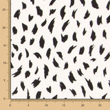 Crepe Viscose Traços Maxi Cru - Ribes y Casals