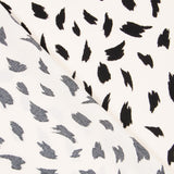 Crepe Viscose Traços Maxi Cru - Ribes y Casals