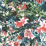 Crispy Milano Aquarela Floral Vermelhos - Ribes y Casals