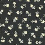 Crispy Milano Estampado Bicolor Fundo Preto - Ribes y Casals