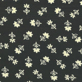 Crispy Milano Estampado Bicolor Fundo Preto - Ribes y Casals