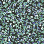 Crispy Milano Liberty Azul Fundo Preto - Ribes y Casals